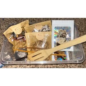 Handmade Sensory Bin Forest Animal Theme (NEW)